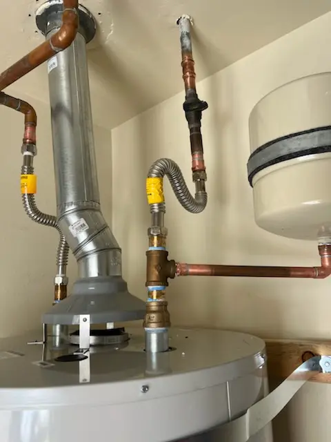 Water heater installation and plumbing repair in West University